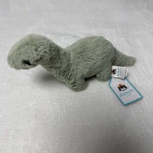 Jellycat mini fossilly brontosaurus RETIRED NWT 7 Inches